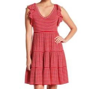Max Studio Red Day Dress XL/US 12 Worn Once